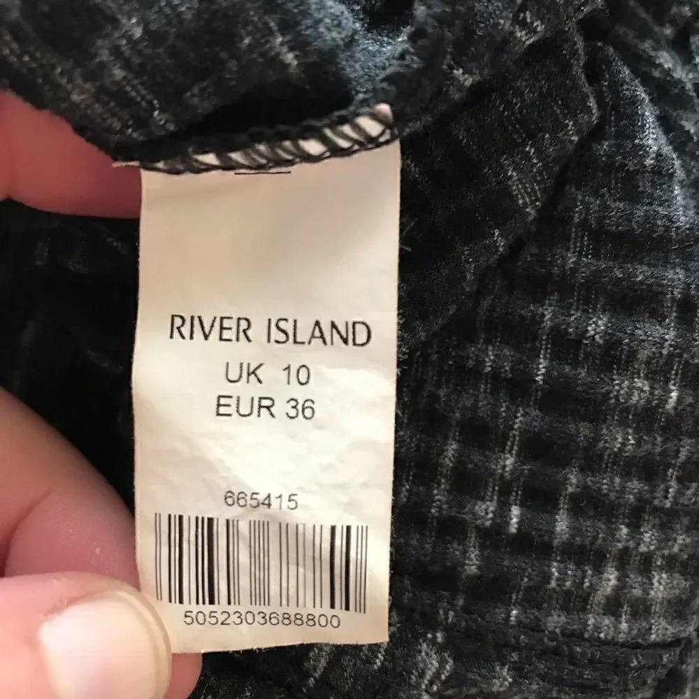 River Island Sleeveless Maxi Dress Sz 8 - Picture 5 of 8